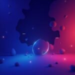 Flux Dev A modern futuristic vertical digital background with 2